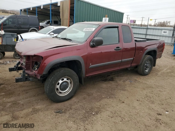2008 Chevrolet Colorado Work Truck with VIN 1GCDT199888148894, listed as a Copart auction lot 48046945 with 108,441 mi miles and Clean Title. Bid and sale history available at carsss.com. Image 1.
