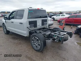 2023 Ford F-150 XL with VIN 1FTEW1CP8PKD21690, listed as a IAAI auction lot 41895618 with 15,078 mi miles and . Bid and sale history available at DreamBid. Image 3.
