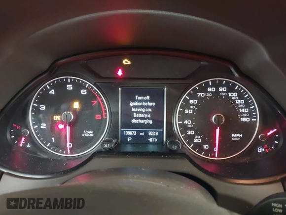 2016 Audi Q5 Premium with VIN WA1C2AFP0GA121286, listed as a IAAI auction lot 41967200 with 139,673 mi miles and . Bid and sale history available at DreamBid. Image 7.