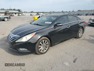 2014 Hyundai Sonata SE with VIN 5NPEC4AC9EH885838, listed as a Copart auction lot 50778745 with 150,548 mi miles and Salvage Title. Bid and sale history available at DreamBid. Image 1.