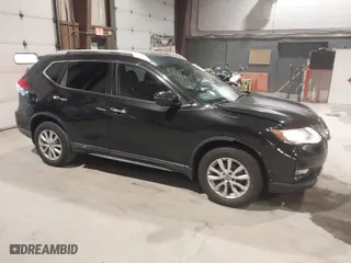 2017 Nissan Rogue SV with VIN KNMAT2MT5HP574527, listed as a IAAI auction lot 41050779 with 97,524 mi miles. Bid and sale history available at carsss.com. Image 1.