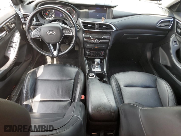 2018 Infiniti QX30 ESSENTIAL with VIN SJKCH5CP8JA060970, listed as a Copart auction lot 66625053 with 0 mi miles and Salvage Title. Bid and sale history available at carsss.com. Image 8.