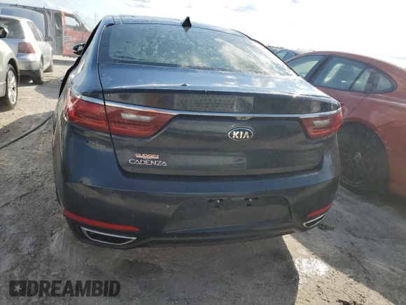 2017 Kia Cadenza Premium with VIN KNALC4J12H5068556, listed as a Copart auction lot 78200354 with 0 mi miles and Salvage Title. Bid and sale history available at carsss.com. Image 6.