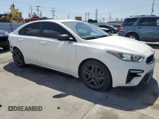 2021 Kia Forte GT-Line with VIN 3KPF34AD1ME298923, listed as a Copart auction lot 50998005 with 63,109 mi miles and Salvage Title. Bid and sale history available at carsss.com. Image 4.
