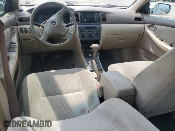 2007 Toyota Corolla CE with VIN 2T1BR32E57C756772, listed as a Copart auction lot 64701975 with 124,145 mi miles and Clean title. Bid and sale history available at DreamBid. Image 8.