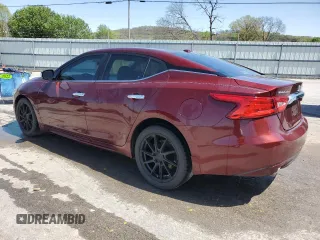 2016 Nissan Maxima SV with VIN 1N4AA6AP9GC447358, listed as a Copart auction lot 52138925 with 114,907 mi miles and Salvage Title. Bid and sale history available at carsss.com. Image 2.
