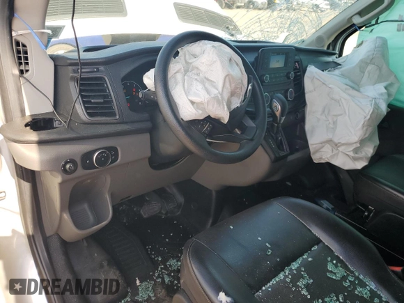 2020 Ford Transit Passenger XL with VIN 1FBAX9C88LKA58361, listed as a Copart auction lot 59752994 with 25,899 mi miles and Salvage Title. Bid and sale history available at DreamBid. Image 8.