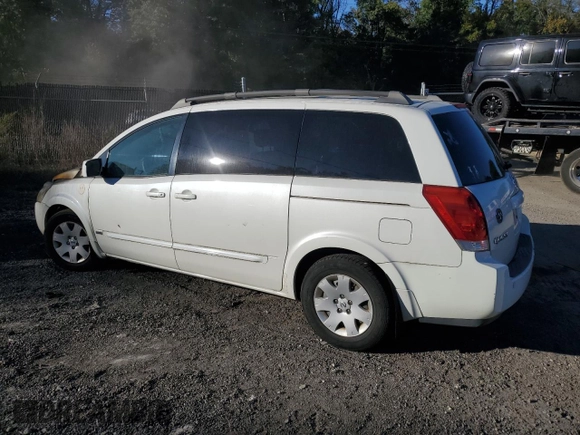2006 Nissan Quest S Special Edition z VIN 5N1BV28U86N118513, wystawiony jako Copart lot #76749234 z przebiegiem Nie podano mil oraz Szkoda całkowita • Salvage title. Historia ofert i sprzedaży dostępna na DreamBid. Obrazek 2.