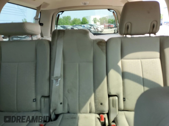 2011 Ford Expedition Max XLT with VIN 1FMJK1J56BEF30053, listed as a Copart auction lot 59541665 with 184,885 mi miles and Salvage title. Bid and sale history available at DreamBid. Image 10.