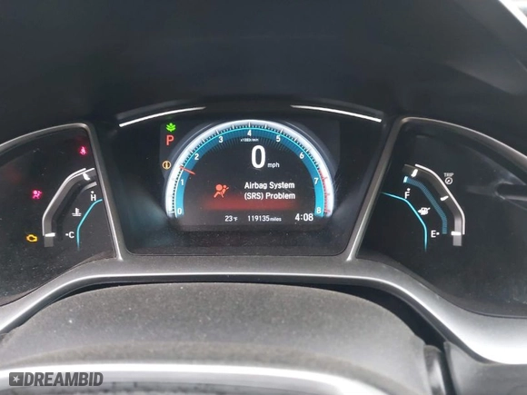 2016 Honda Civic Sedan EX with VIN 19XFC2F73GE091669, listed as a IAAI auction lot 41237231 with 119,135 mi miles. Bid and sale history available at carsss.com. Image 7.