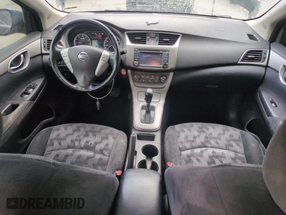 2013 Nissan Sentra FE+ S with VIN 3N1AB7AP2DL644369, listed as a Copart auction lot 54722565 with 160,173 mi miles and Salvage Title. Bid and sale history available at DreamBid. Image 8.