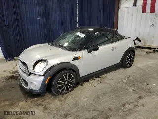 2013 MINI Cooper Coupe with VIN WMWSX1C50DT507354, listed as a Copart auction lot 48070765 with 98,830 mi miles and Salvage Title. Bid and sale history available at carsss.com. Image 1.
