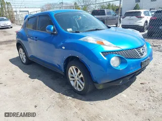 2012 Nissan Juke SL with VIN JN8AF5MV7CT120665, listed as a IAAI auction lot 42112288 with 179,492 mi miles. Bid and sale history available at carsss.com. Image 1.