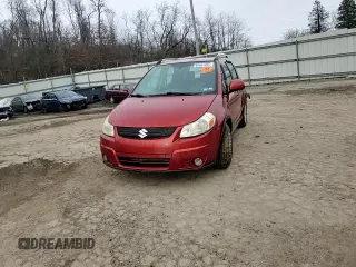 2009 Suzuki SX4 Touring AWD with VIN JS2YB417895100773, listed as a Copart auction lot 46657065 with 120,793 mi miles and Salvage Title. Bid and sale history available at carsss.com. Image 11.