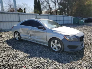 2015 Mercedes-Benz CLA-Class CLA 250 with VIN WDDSJ4GB3FN234154, listed as a Copart auction lot 51216635 with 90,386 mi miles and Salvage Title. Bid and sale history available at carsss.com. Image 4.