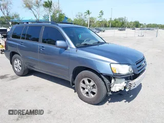 2004 Toyota Highlander z VIN JTEGP21AX40038074, wystawiony jako IAAI lot #42242880 z przebiegiem 193 153 mil mil oraz . Historia ofert i sprzedaży dostępna na DreamBid. Obrazek 1.