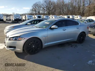 2012 Jaguar XF Portfolio with VIN SAJWA0HB5CLS28416, listed as a Copart auction lot 45510585 with 135,221 mi miles and Salvage Title. Bid and sale history available at carsss.com. Image 1.