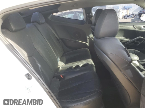 2015 Hyundai Veloster Turbo with VIN KMHTC6AE5FU243883, listed as a Copart auction lot 87482514 with 159,499 mi miles and Clean title. Bid and sale history available at DreamBid. Image 10.