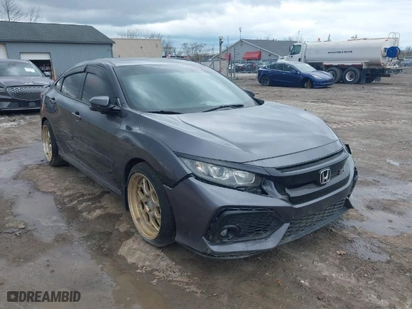 2019 Honda Civic Si Sedan with VIN 2HGFC1E59KH703592, listed as a IAAI auction lot 38735418 with 103,791 mi miles. Bid and sale history available at carsss.com. Image 1.