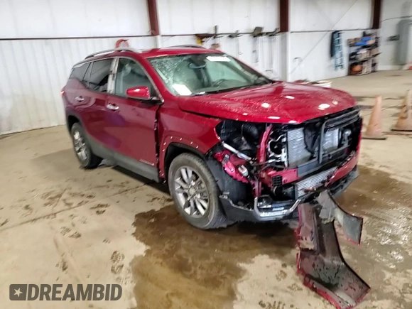 2024 GMC Terrain SLT with VIN 3GKALVEG8RL256700, listed as a Copart auction lot 58557105 with 11,982 mi miles and Salvage title. Bid and sale history available at DreamBid. Image 15.