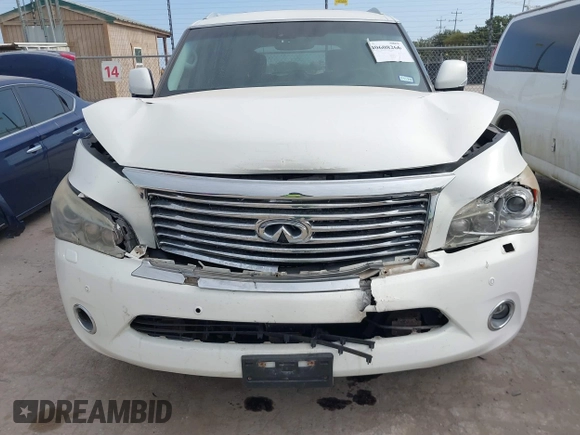 2014 Infiniti QX80 z VIN JN8AZ2NF1E9552567, wystawiony jako IAAI lot #40608266 z przebiegiem 94 809 mil mil oraz . Historia ofert i sprzedaży dostępna na DreamBid. Obrazek 12.