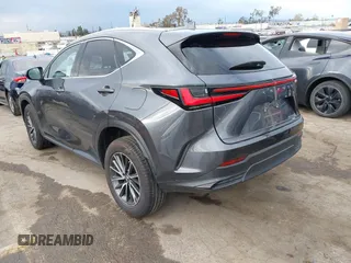2022 Lexus NX with VIN JTJAKCEZ7N2003025, listed as a IAAI auction lot 41763745 with 74,157 mi miles. Bid and sale history available at carsss.com. Image 3.