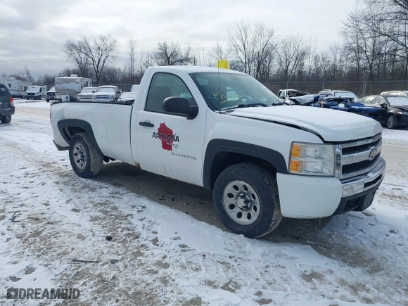 2011 Chevrolet Silverado 1500 Work Truck with VIN 1GCNKPE00BZ257241, listed as a IAAI auction lot 41479355 with 219,543 mi miles. Bid and sale history available at carsss.com. Image 1.