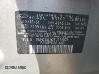 2014 Hyundai Elantra GT with VIN KMHD35LH3EU214578, listed as a Copart auction lot 72020684 with 140,693 mi miles and Salvage Title. Bid and sale history available at carsss.com. Image 14.