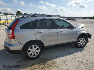 2008 Honda CR-V EX-L with VIN JHLRE38768C032847, listed as a Copart auction lot 46174535 with 131,231 mi miles and Salvage Title. Bid and sale history available at carsss.com. Image 3.