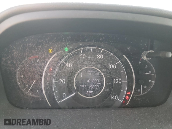 2015 Honda CR-V EX with VIN 2HKRM4H50FH686572, listed as a Copart auction lot 79866884 with 161,837 mi miles and Non Repairable. Bid and sale history available at DreamBid. Image 9.