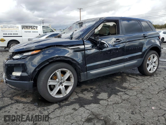 2013 Land Rover Range Rover Evoque Pure Plus with VIN SALVP2BG8DH819619, listed as a Copart auction lot 45423495 with 63,057 mi miles and Salvage Title. Bid and sale history available at carsss.com. Image 1.