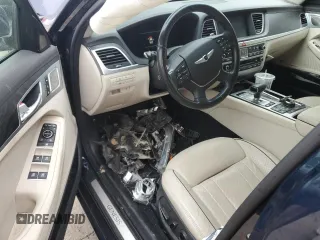 2019 Genesis G80 3.8L z VIN KMTFN4JE8KU328020, wystawiony jako Copart lot #58750905 z przebiegiem 72 415 mil mil oraz Szkoda całkowita • Salvage title. Historia ofert i sprzedaży dostępna na DreamBid. Obrazek 8.