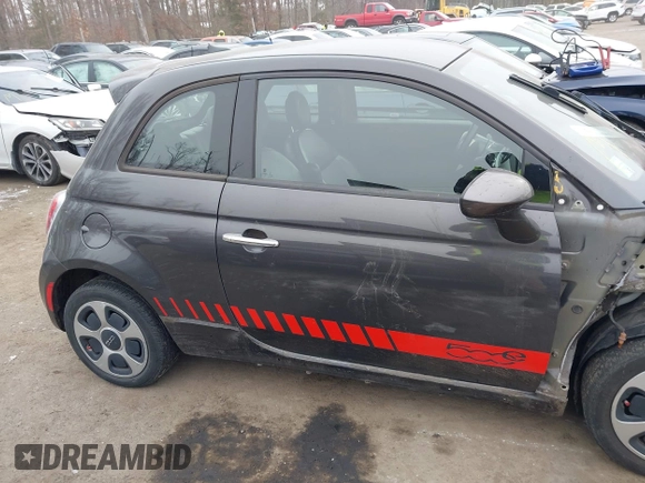 2016 FIAT 500e with VIN 3C3CFFGE1GT184091, listed as a IAAI auction lot 41335256 with 54,899 mi miles and . Bid and sale history available at DreamBid. Image 13.