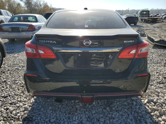 2017 Nissan Sentra SR Turbo with VIN 3N1CB7AP3HY301099, listed as a Copart auction lot 77873634 with 118,358 mi miles and Salvage Title. Bid and sale history available at carsss.com. Image 6.
