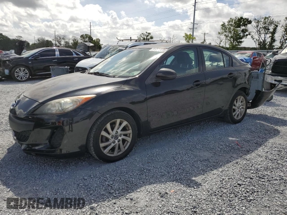 2013 Mazda 3 i Grand Touring with VIN JM1BL1W76D1781181, listed as a Copart auction lot 51664425 with 175,052 mi miles and Salvage Title. Bid and sale history available at carsss.com. Image 1.