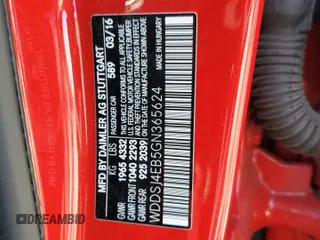 2016 Mercedes-Benz CLA 250 with VIN WDDSJ4EB5GN365624, listed as a Copart auction lot 66750223 with 64,752 mi miles and . Bid and sale history available at DreamBid. Image 14.