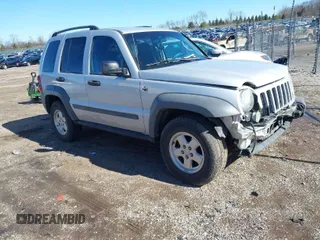 2005 Jeep Liberty Sport with VIN 1J4GL48K25W571751, listed as a IAAI auction lot 41735123 with 145,478 mi miles and . Bid and sale history available at DreamBid. Image 1.