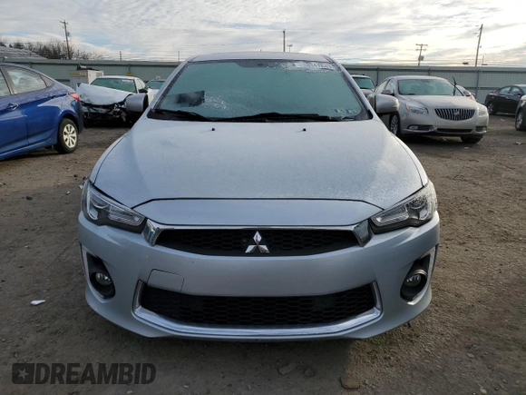 2017 Mitsubishi Lancer ES with VIN JA32U2FU7HU001572, listed as a Copart auction lot 38947843 with 62,566 mi miles. Bid and sale history available at carsss.com. Image 5.