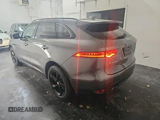 2018 Jaguar F-Pace 20d Premium with VIN SADCJ2FN4JA243867, listed as a Copart auction lot 46492475 with 84,774 mi miles and Clean Title. Bid and sale history available at DreamBid. Image 3.