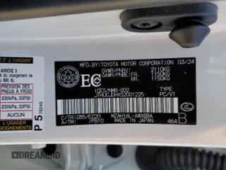 2025 Lexus UX 300h z VIN JTHUCJDHXS2001225, wystawiony jako Copart lot #55670245 z przebiegiem 4205 mil mil oraz Tytuł czysty. Historia ofert i sprzedaży dostępna na DreamBid. Obrazek 13.