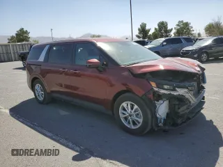 2024 Kia Carnival LX with VIN KNDNB4H32R6337785, listed as a Copart auction lot 73603244 with 22,129 mi miles and Salvage Title. Bid and sale history available at carsss.com. Image 4.