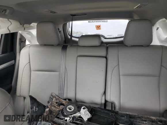 2018 Toyota Highlander SE with VIN 5TDKZRFH9JS280273, listed as a Copart auction lot 51214975 with Not provided miles and Salvage title. Bid and sale history available at DreamBid. Image 10.