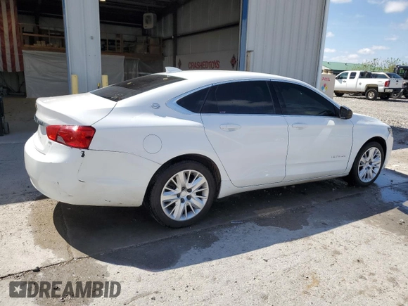 2016 Chevrolet Impala LS with VIN 2G11X5SA1G9171528, listed as a Copart auction lot 53821055 with 175,294 mi miles and Salvage title. Bid and sale history available at DreamBid. Image 3.