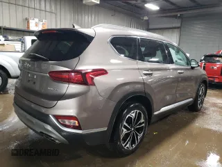 2020 Hyundai Santa Fe SEL with VIN 5NMS3CAA3LH218947, listed as a Copart auction lot 36693673 with 44,914 mi miles. Bid and sale history available at carsss.com. Image 3.