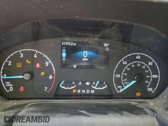 2023 Ford Transit Passenger XL with VIN 1FBAX9YG7PKA99683, listed as a Copart auction lot 72123694 with 21,370 mi miles and Salvage Title. Bid and sale history available at DreamBid. Image 9.