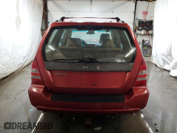 2003 Subaru Forester XS with VIN JF1SG65653H768671, listed as a Copart auction lot 77345174 with 0 mi miles and Salvage Title. Bid and sale history available at carsss.com. Image 6.