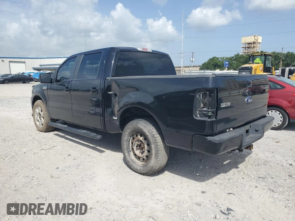 2007 Ford F-150 XLT with VIN 1FTPW12V77KA88667, listed as a Copart auction lot 62866785 with Not provided miles and Salvage title. Bid and sale history available at DreamBid. Image 2.