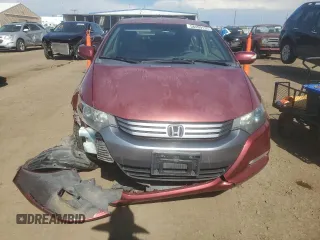 2010 Honda Insight EX with VIN JHMZE2H77AS025567, listed as a Copart auction lot 58499135 with 152,501 mi miles and Salvage title. Bid and sale history available at DreamBid. Image 5.