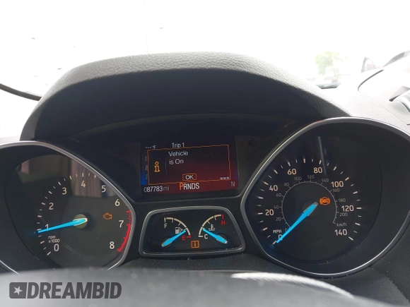 2018 Ford Escape Titanium with VIN 1FMCU0J97JUD34272, listed as a IAAI auction lot 42078237 with 87,783 mi miles and . Bid and sale history available at DreamBid. Image 7.