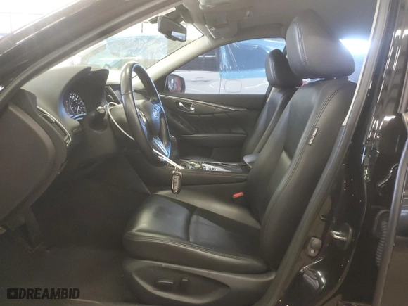 2021 Infiniti Q50 3.0t PURE with VIN JN1EV7AR4MM752427, listed as a Copart auction lot 48181255 with 46,689 mi miles and Salvage Title. Bid and sale history available at carsss.com. Image 7.